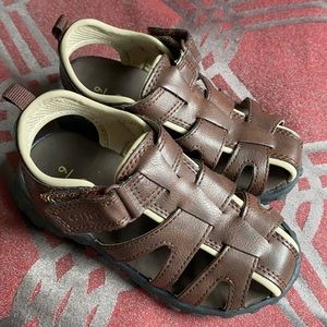 Boys size 9T sandals